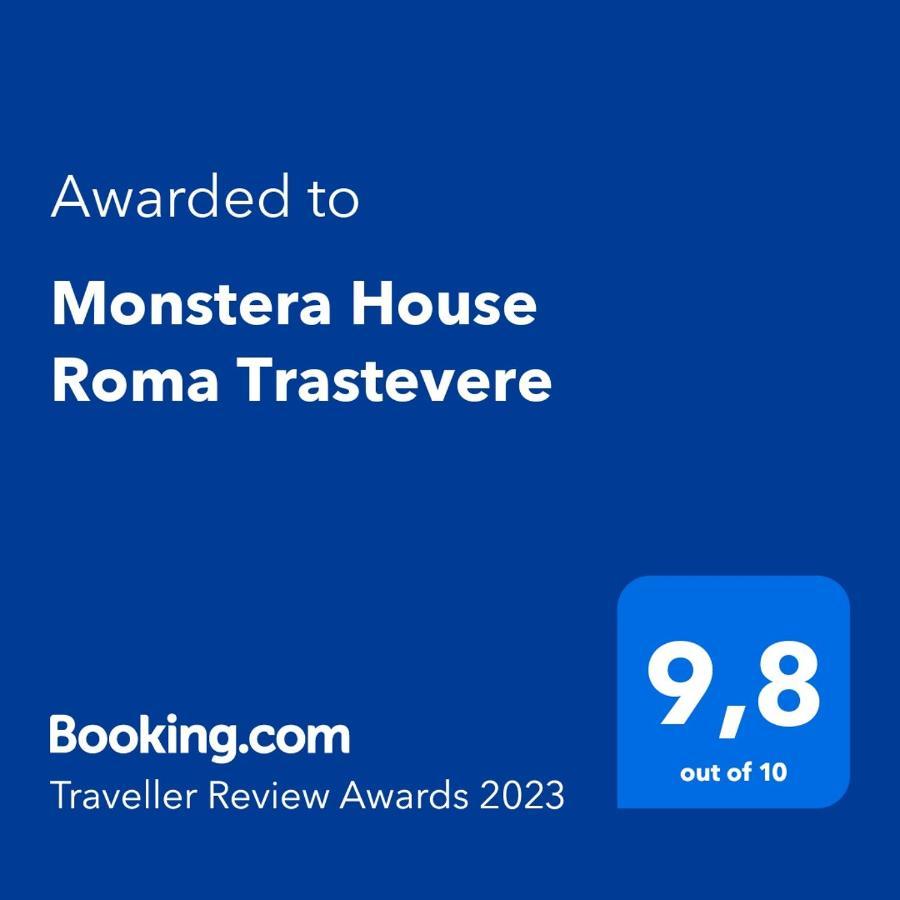 Appartamento Monstera House Roma Trastevere Esterno foto